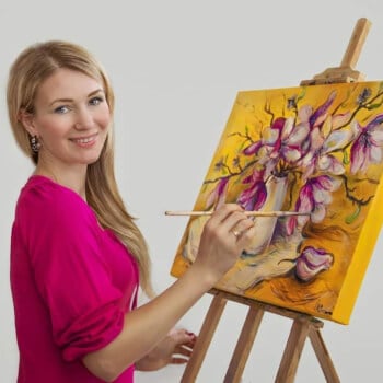 Iris Art Studio, painting teacher